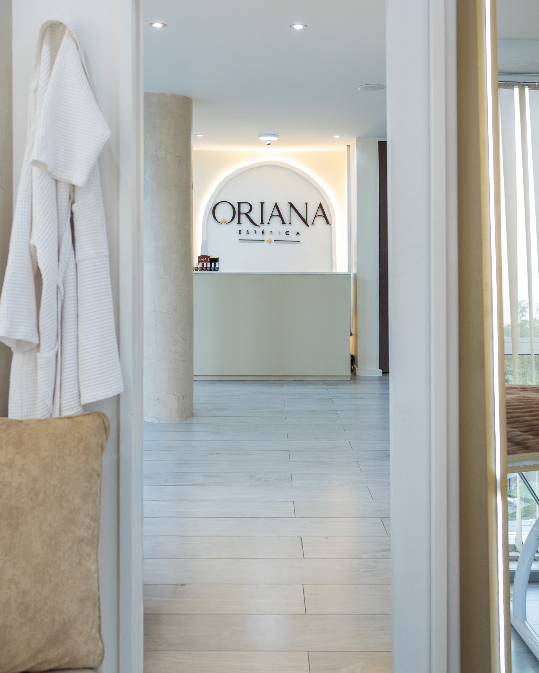 Ingreso y recepción de Oriana